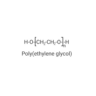 This image shows polyethylene glycol.