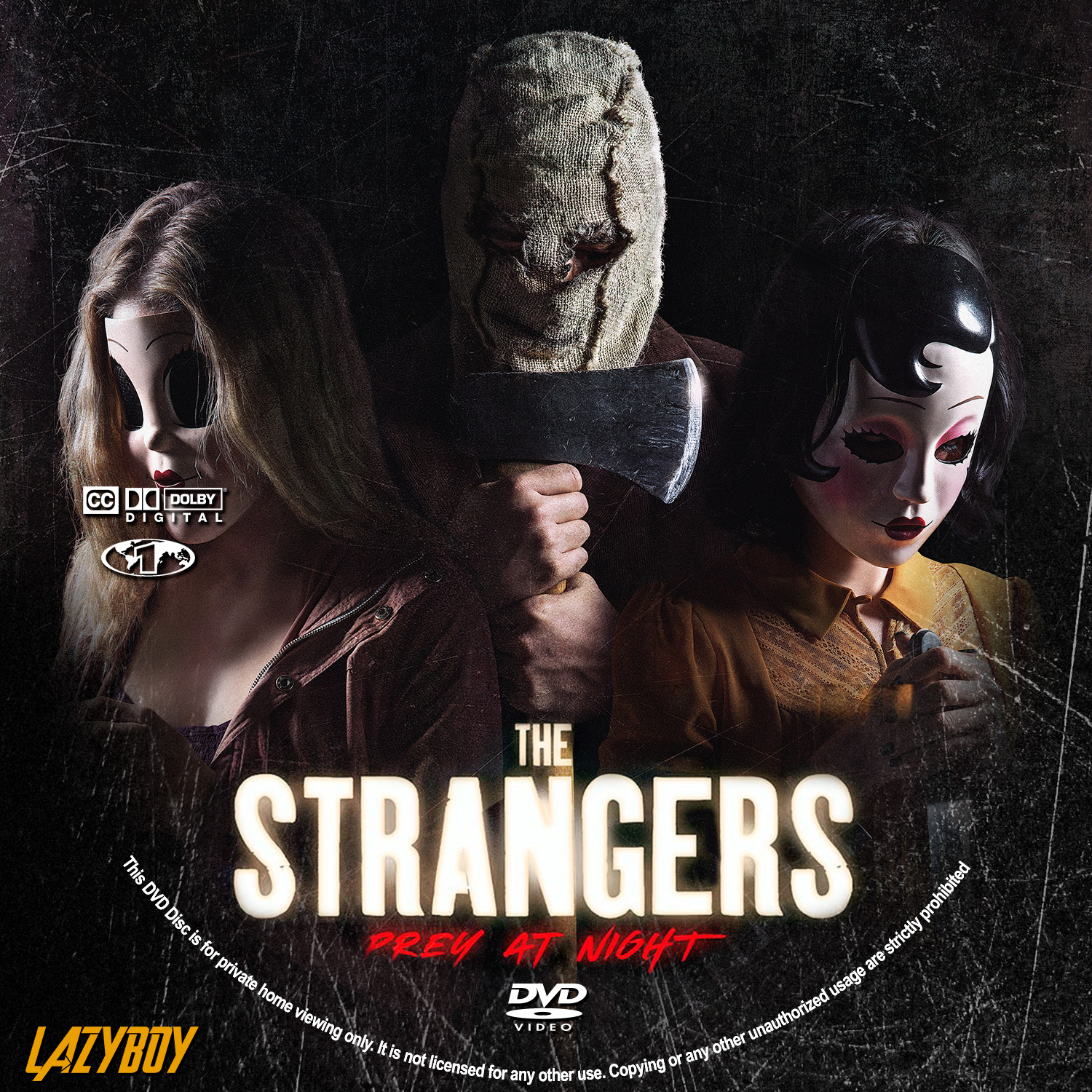 The strangers smiling face