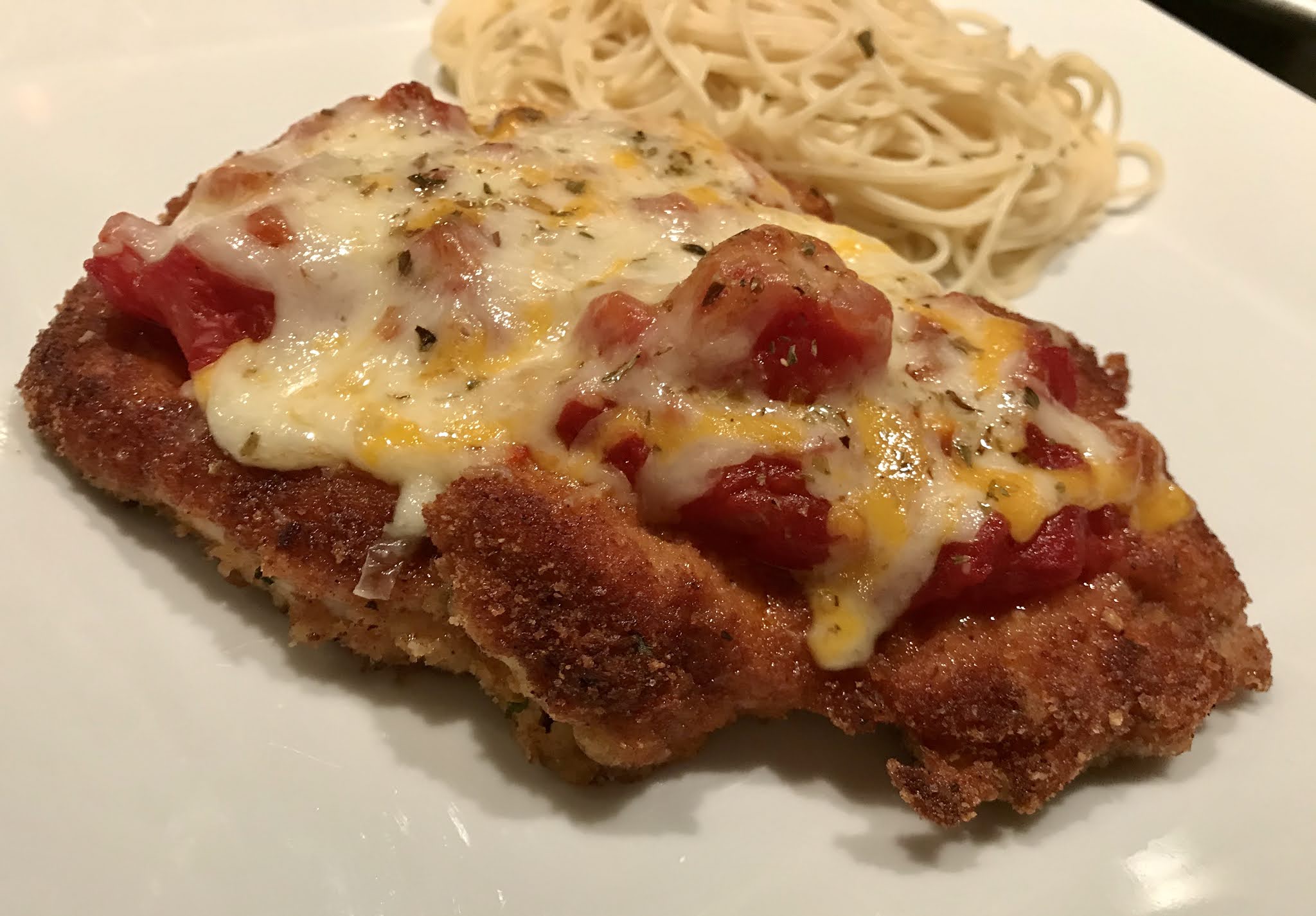 Légende d�Automne Escalope de porc parmigiana