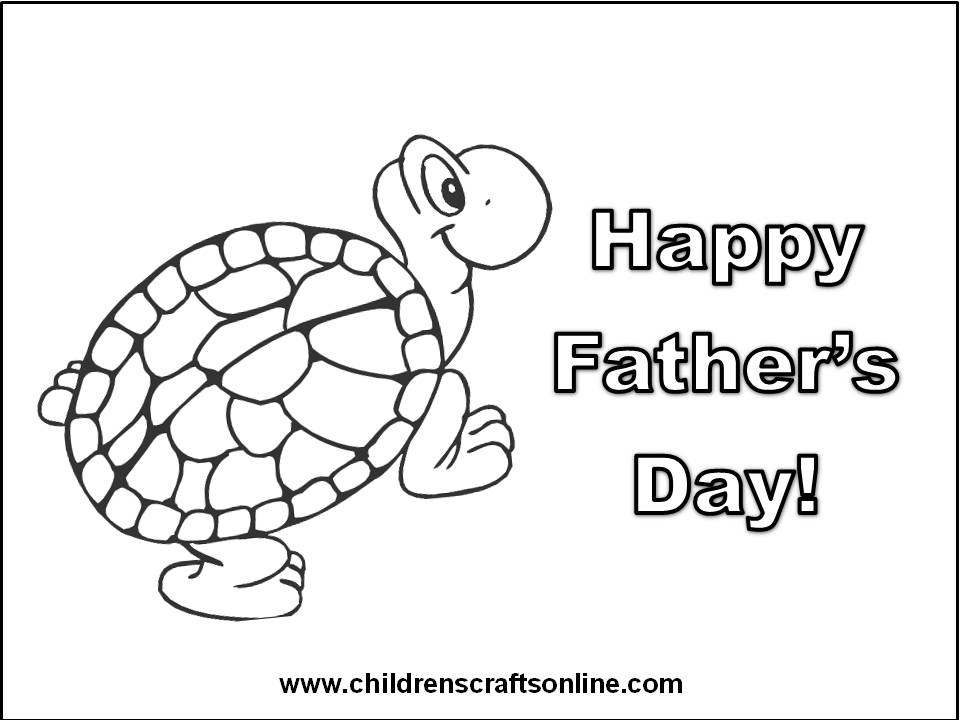 dads day coloring pages - photo #44