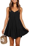 Best Summer Dresses for Women | Berryou Women's Dress Summer Casual Loose Dresses Black