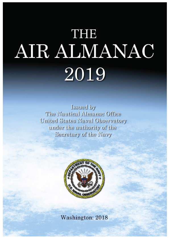 David Burch Navigation Blog Air Almanac Compared to Nautical Almanac