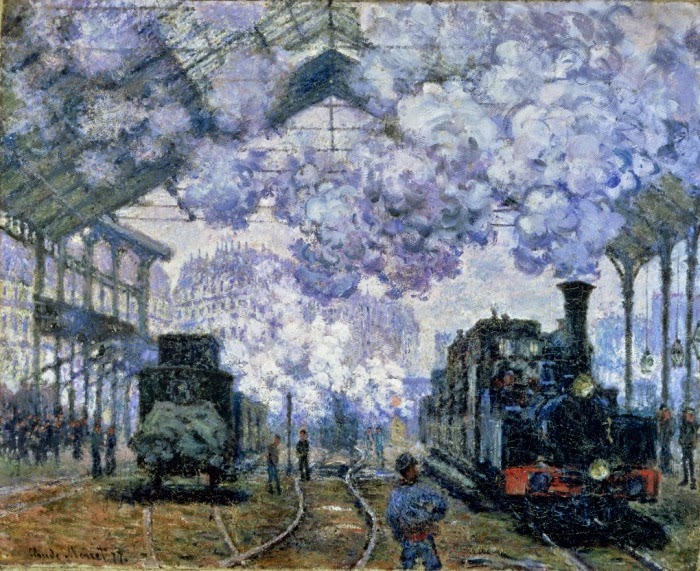 Claude Monet | La Gare St Lazare, Parigi 1877 | Tutt'Art@ | Pittura ...