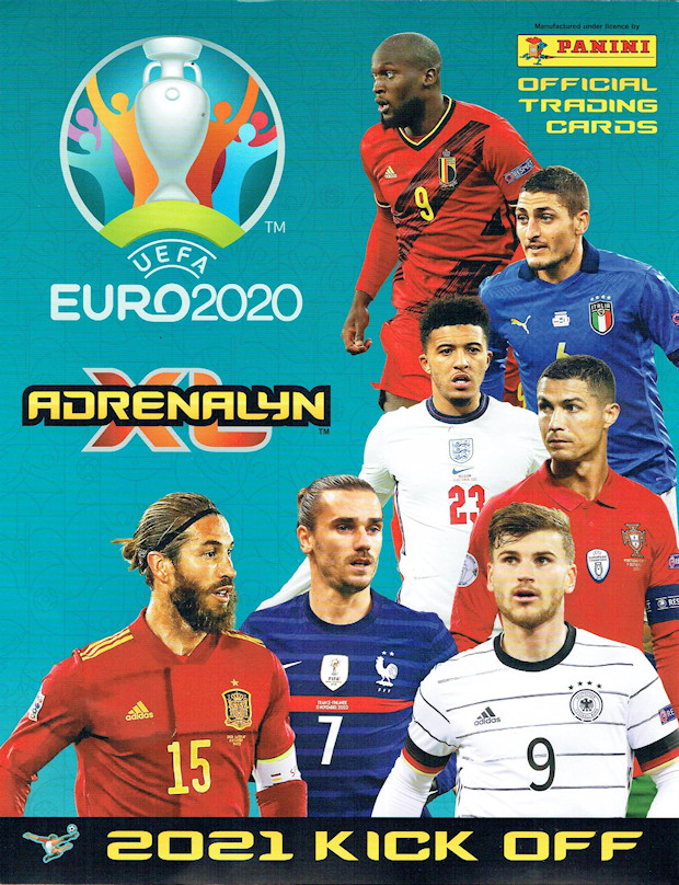 PANINI ADRENALYN XL « UEFA EURO 2020 – 2021 KICK OFF » : cartes en édition  limitée (Allemagne)