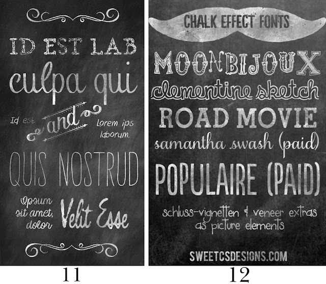 Chalkboard+Fonts+4