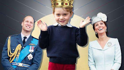  El príncipe William está preparando a su hijo el príncipe George para ser rey