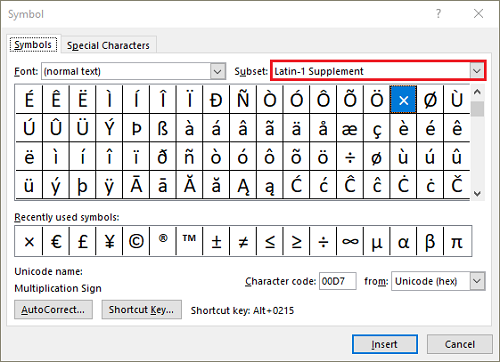 специальные символы-ms-word-2