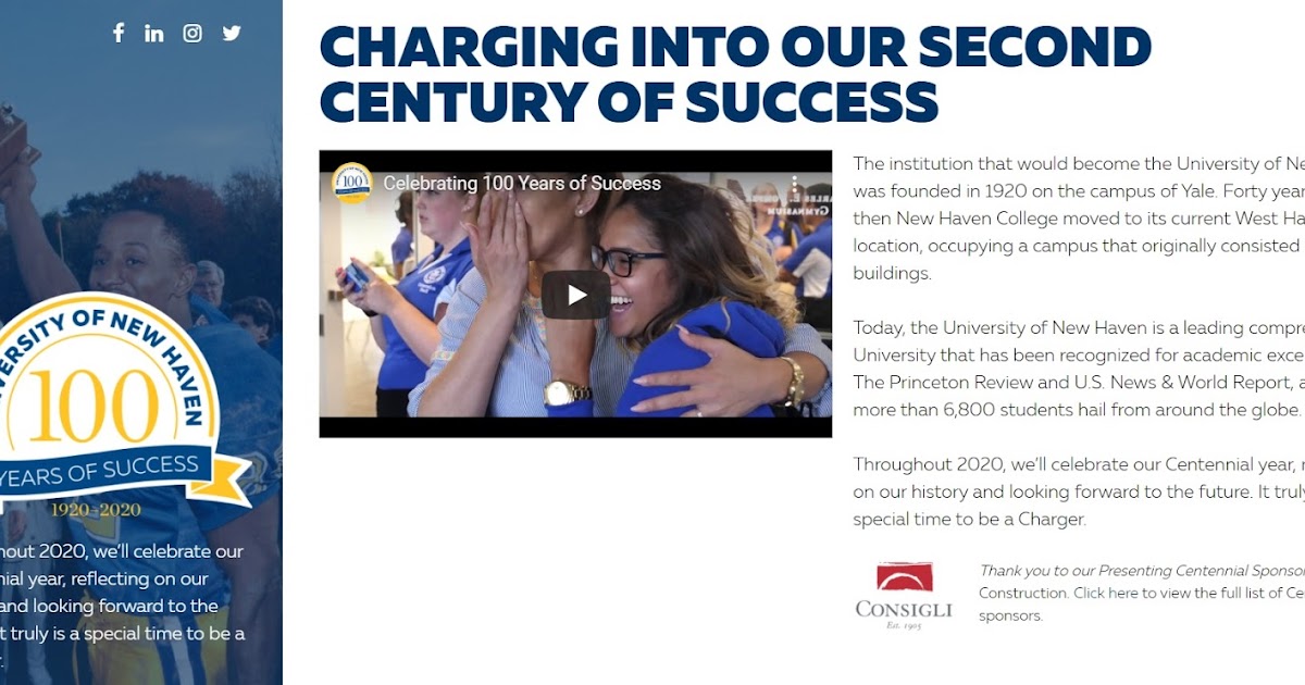 College History Garden The University of New Haven Centennial