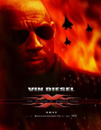 Poster Of xXx: Return of Xander Cage 2017 English 700MB HDCAM x264 Free Download Watch Online downloadhub.in