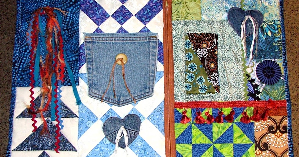 Michele Bilyeu Creates With Heart and Hands Making Fidget Blankets
