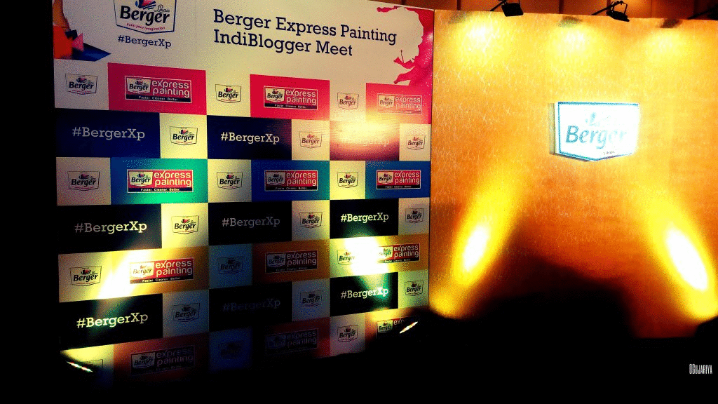  Indiblogger meet and "Automatic paintaing Tools by BergerXP
