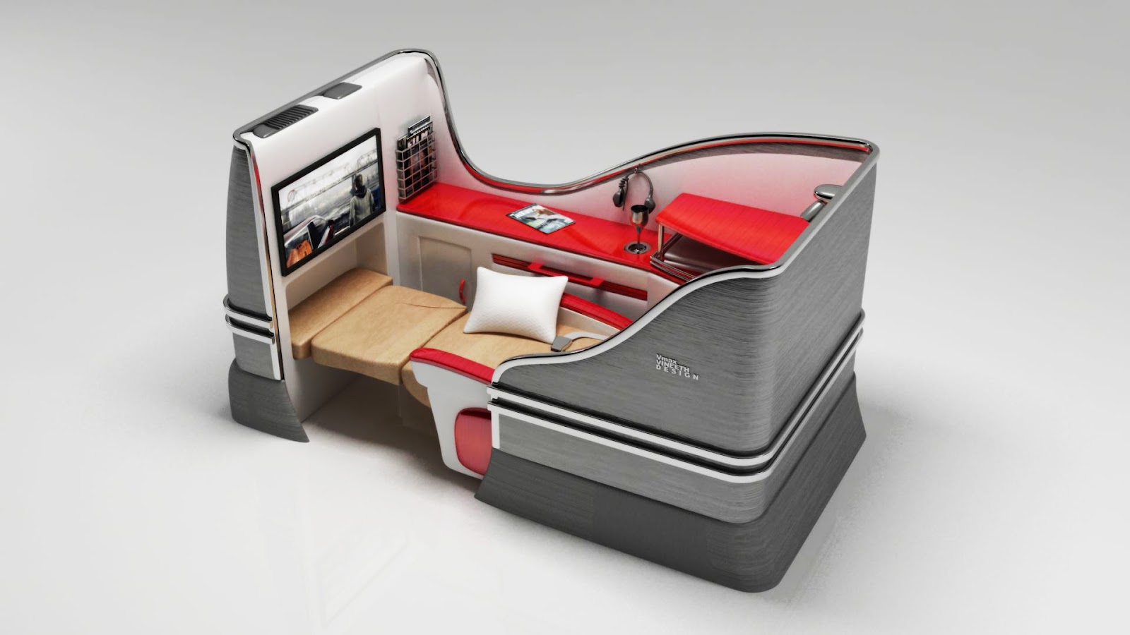 design First class, seat design