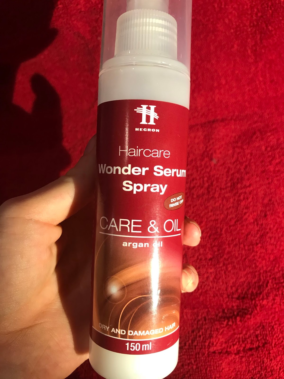 Review Hegron Haircare Argan Oil