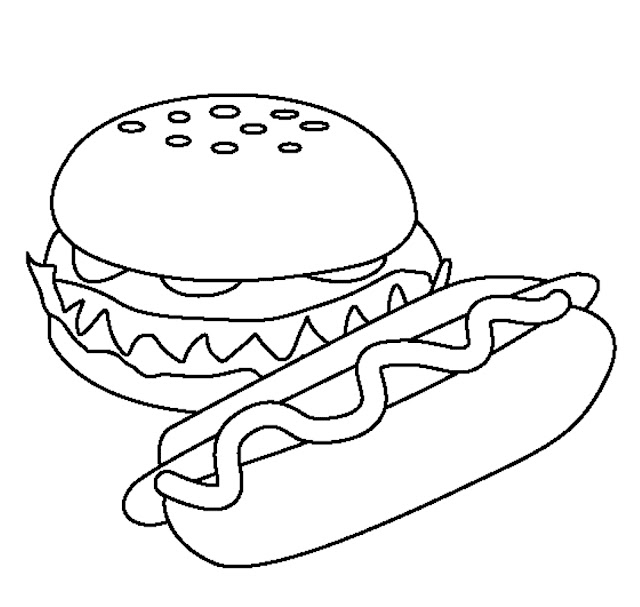 Dessins et Coloriages Page de coloriage grand format à imprimer  de