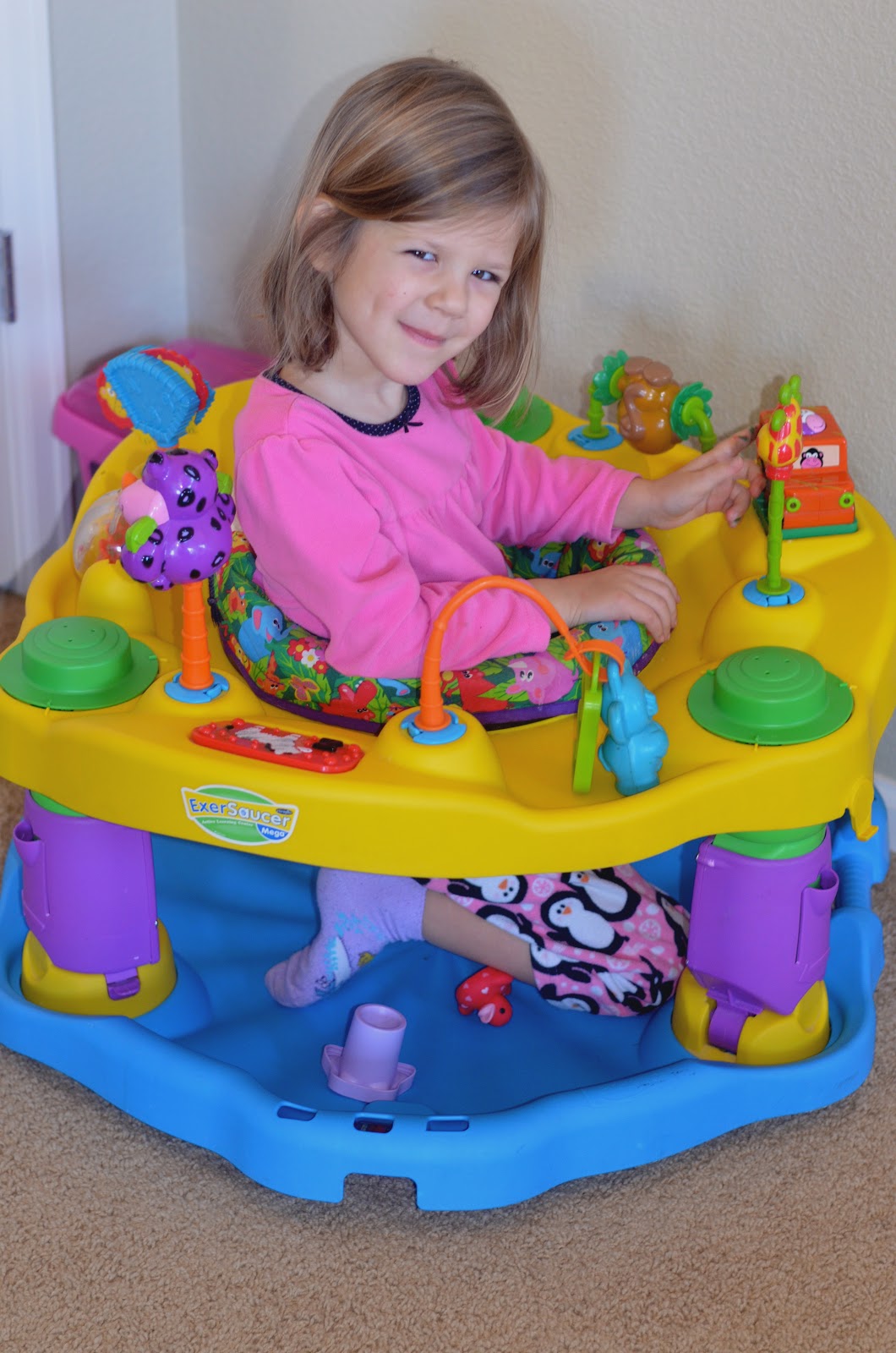 Wolgablog Exersaucer Fun