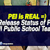 PEI is Real. Status of Release of PEI.