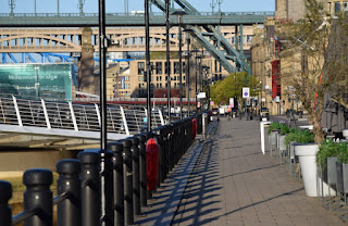 Quayside looking west from The Pitcher and Piano