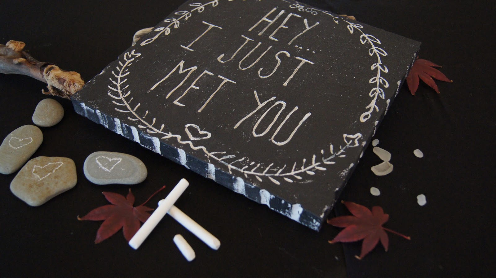 Artistic Environments CHALK IT UP TO LOVE * Cute Rustic Chalkboard Look Love quotes