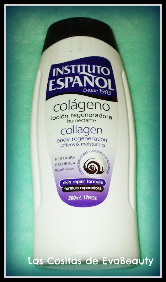 loción corporal regeneradora con colágeno de instituto español