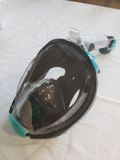 My New Full Face Snorkeling Mask