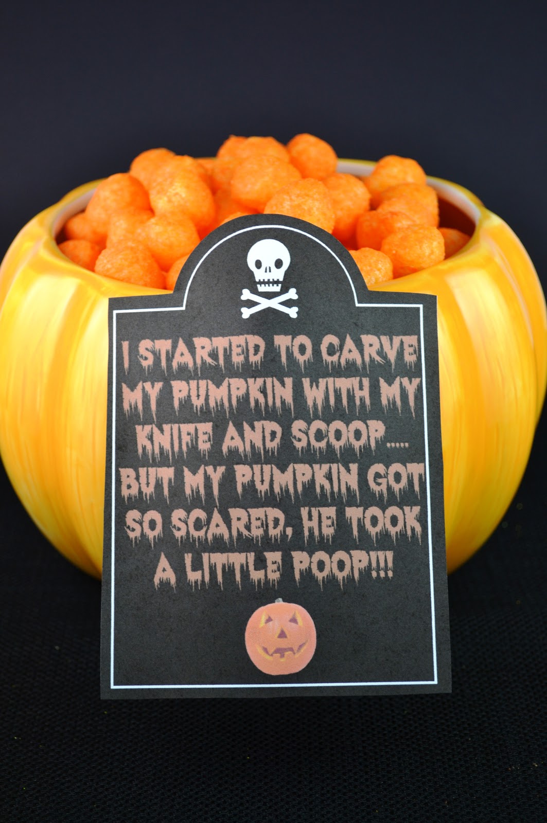 Sweetology Pumpkin Poop!! Easy Halloween Treat + Printables