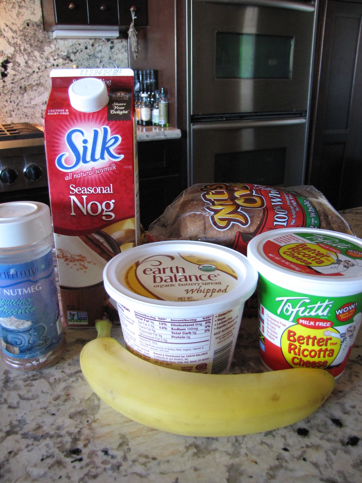 My Delicious Vegan Diary Silk Nog Ricotta Stuffed French Toast