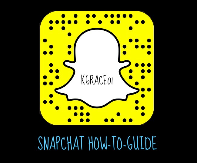 Snapchat A Tutorial & my Favorite People. Everyday Grace