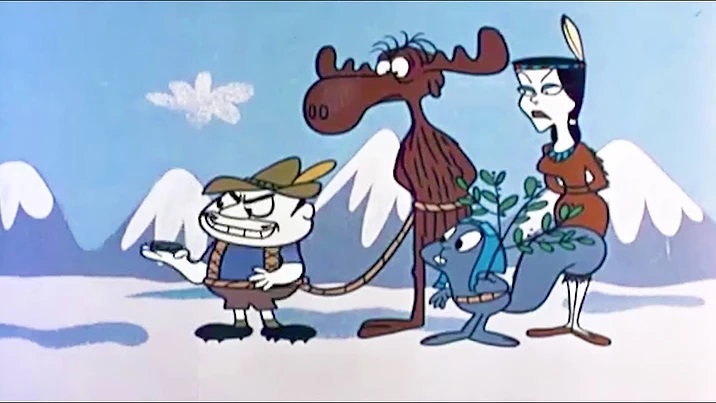 Rocky and Bullwinkle is known for quality writing and wry humor. 