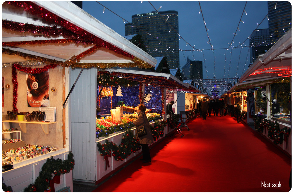 Le marché de Noël de la Défense 2016 - Le petit monde de Natieak
