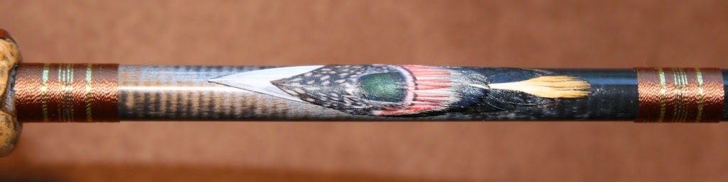 Harper Fly Rods - Random Thoughts of a Fly Rod Maker: FEATHER INLAYS ...