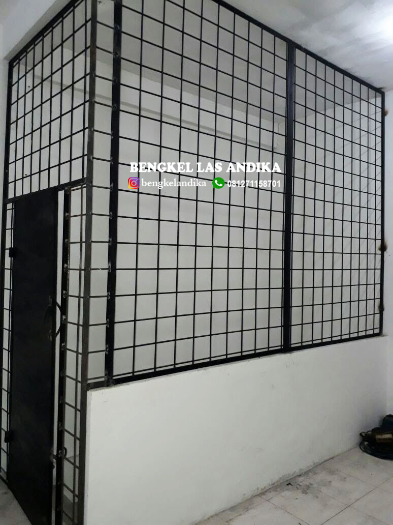 Teralis Kerangkeng Bank Mas Palembang BENGKEL LAS ANDIKA