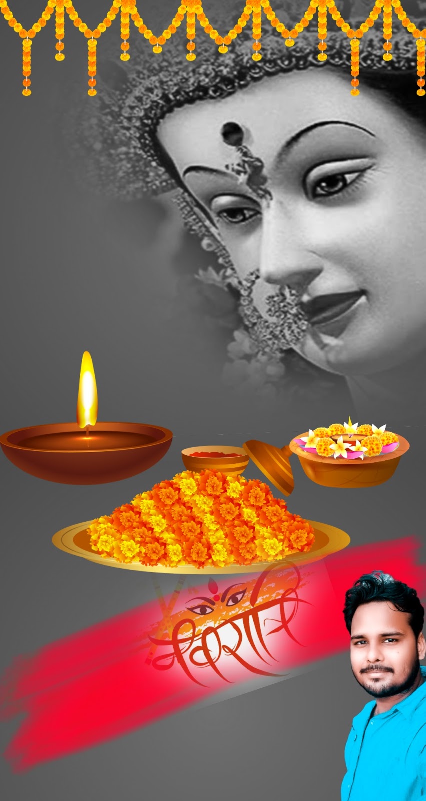 Aieg Editz Navratri Special Banner Backgrounds And Png