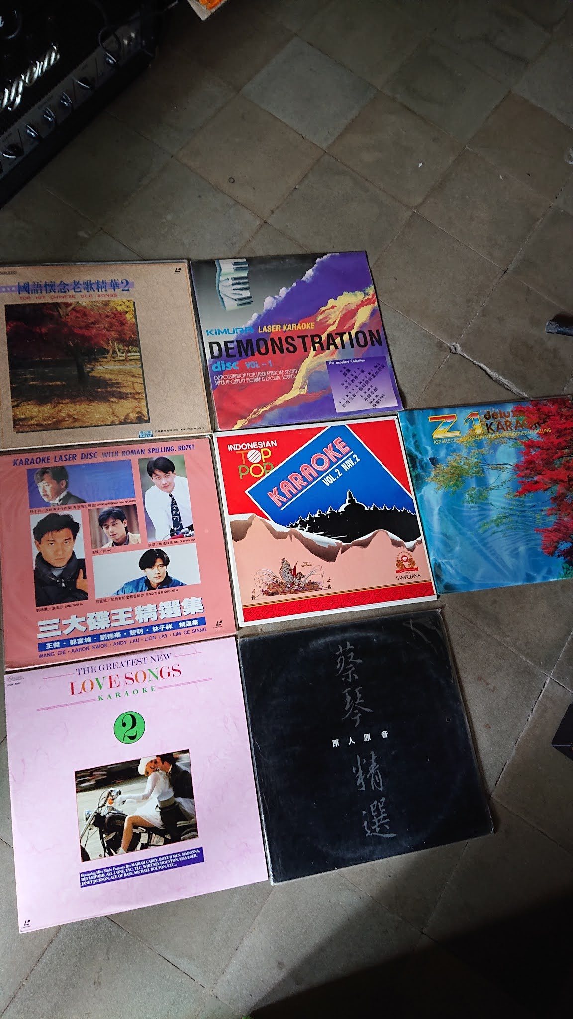 audio2nd KASET LASER DISC KARAOKE (NOS)