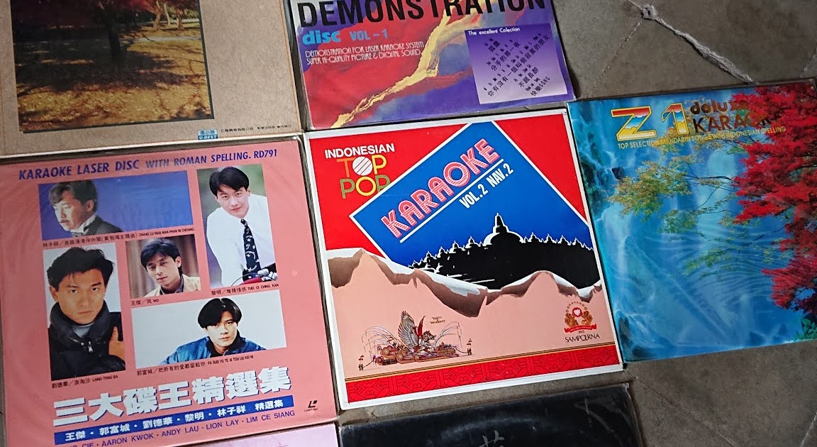 audio2nd KASET LASER DISC KARAOKE (NOS)