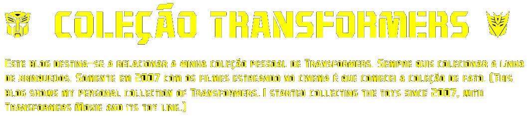 Coleção Transformers (Transformers Collection)