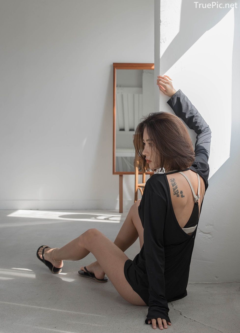 Korean model and fashion - An Seo Rin - Swimwear studio photoshoot - Picture 31