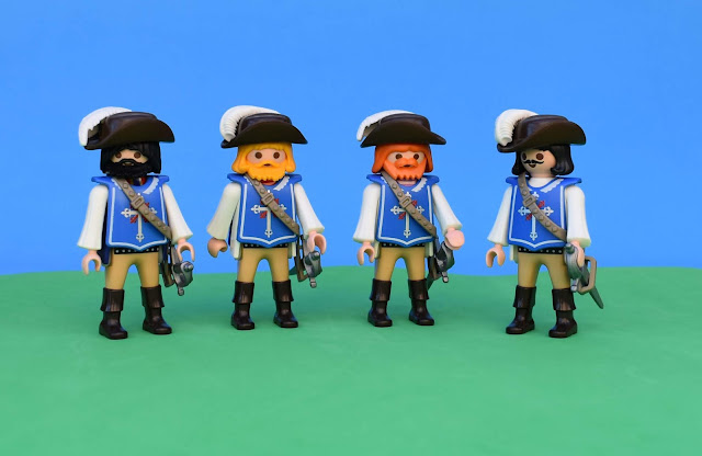 Playmobil Custom Musketeers Diorama XVII Century 