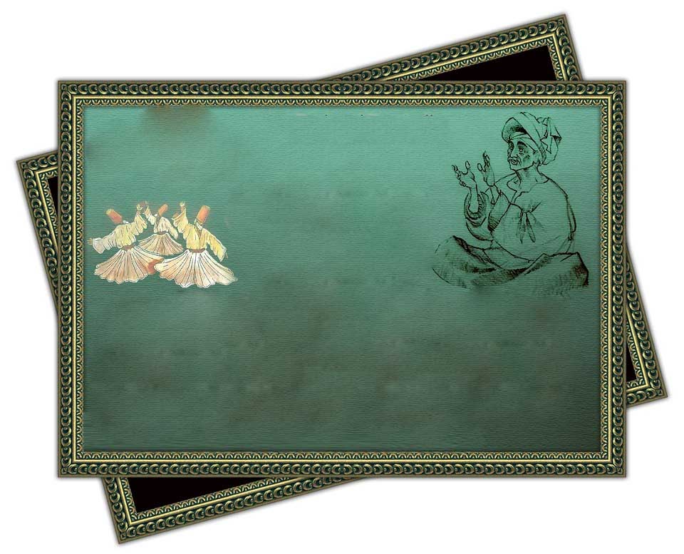 Most Beautiful frame for Urdu short 2 line poetry Frames Collections