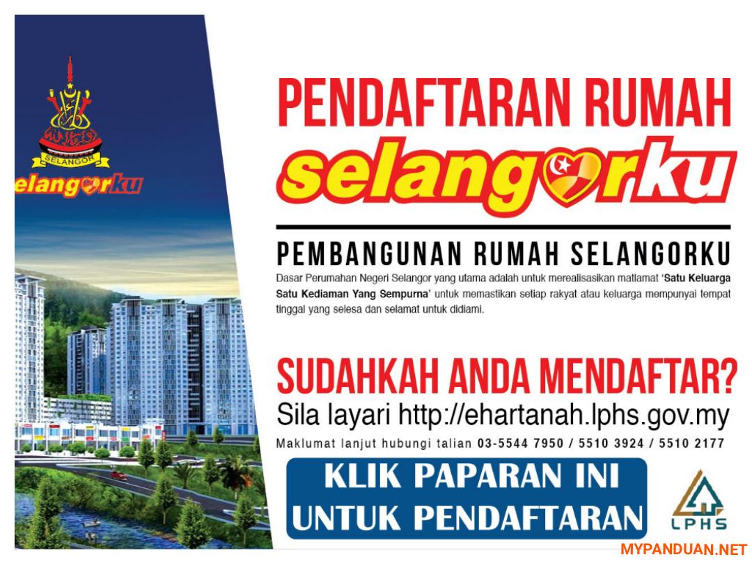 Permohonan rumah selangorku 2021