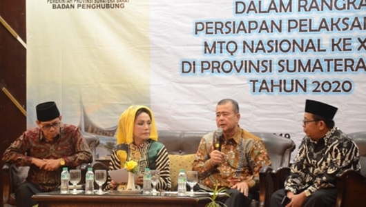 Gubernur Irwan Ajak Perantau Sukseskan MTQ Nasional XXVIII tahun 2020