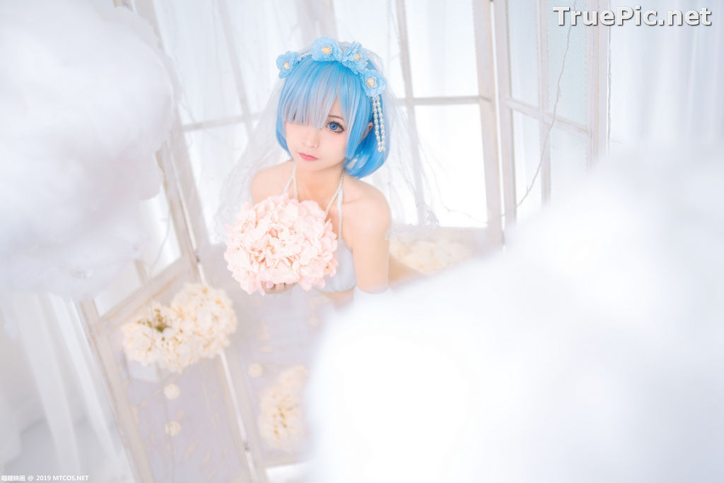 Image [MTCos] 喵糖映画 Vol.029 – Chinese Cute Model – Bride Rem Cosplay - TruePic.net - Picture-6