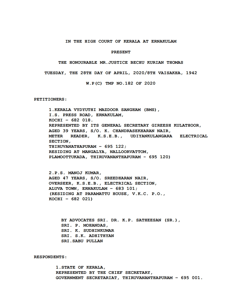 Kerala High Court Judgement On Land Registration Kerala Stay Order