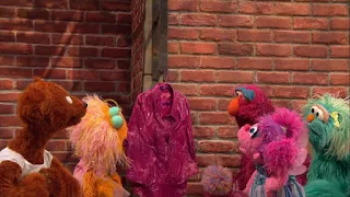 Sesame Street Episode 4304 Baby Bear Comes Clean, baby bear, abby, zoe, Telly