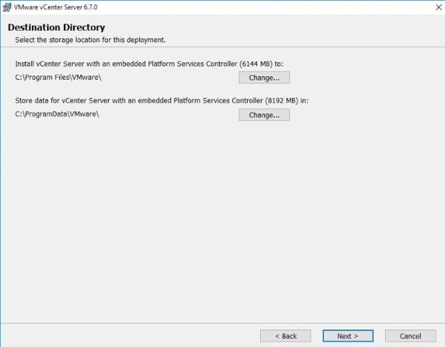 Instalação VMware vCenter 6.7.0 para Windows