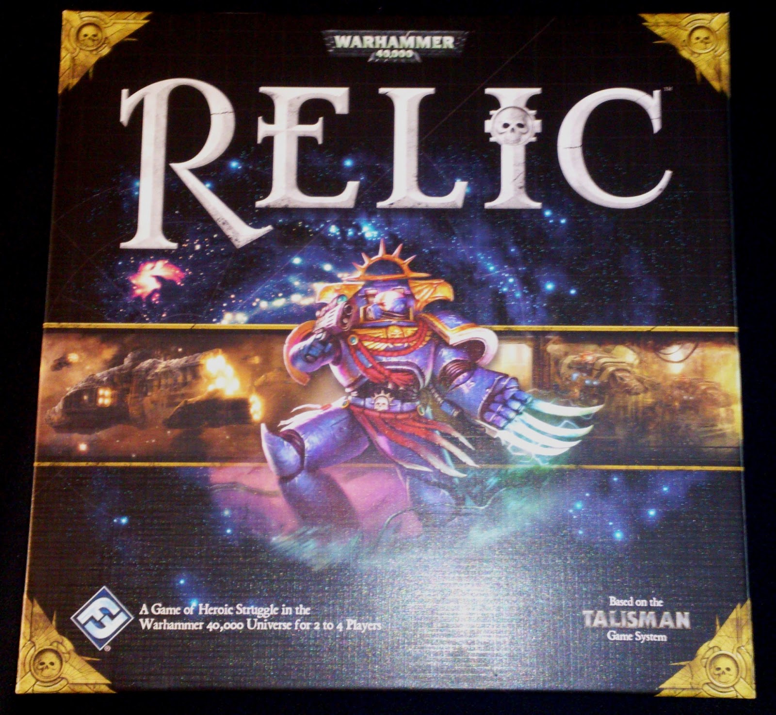 Relic Rgd Beard plays games: Relic.... Roll and move... in the DARK FUTURE *tremble*