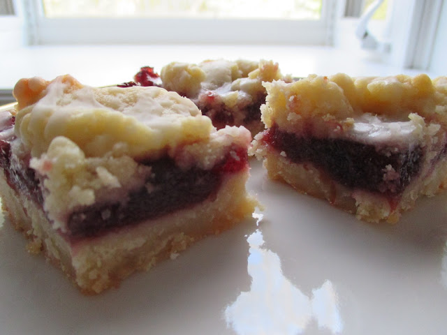 cherry-almond bars