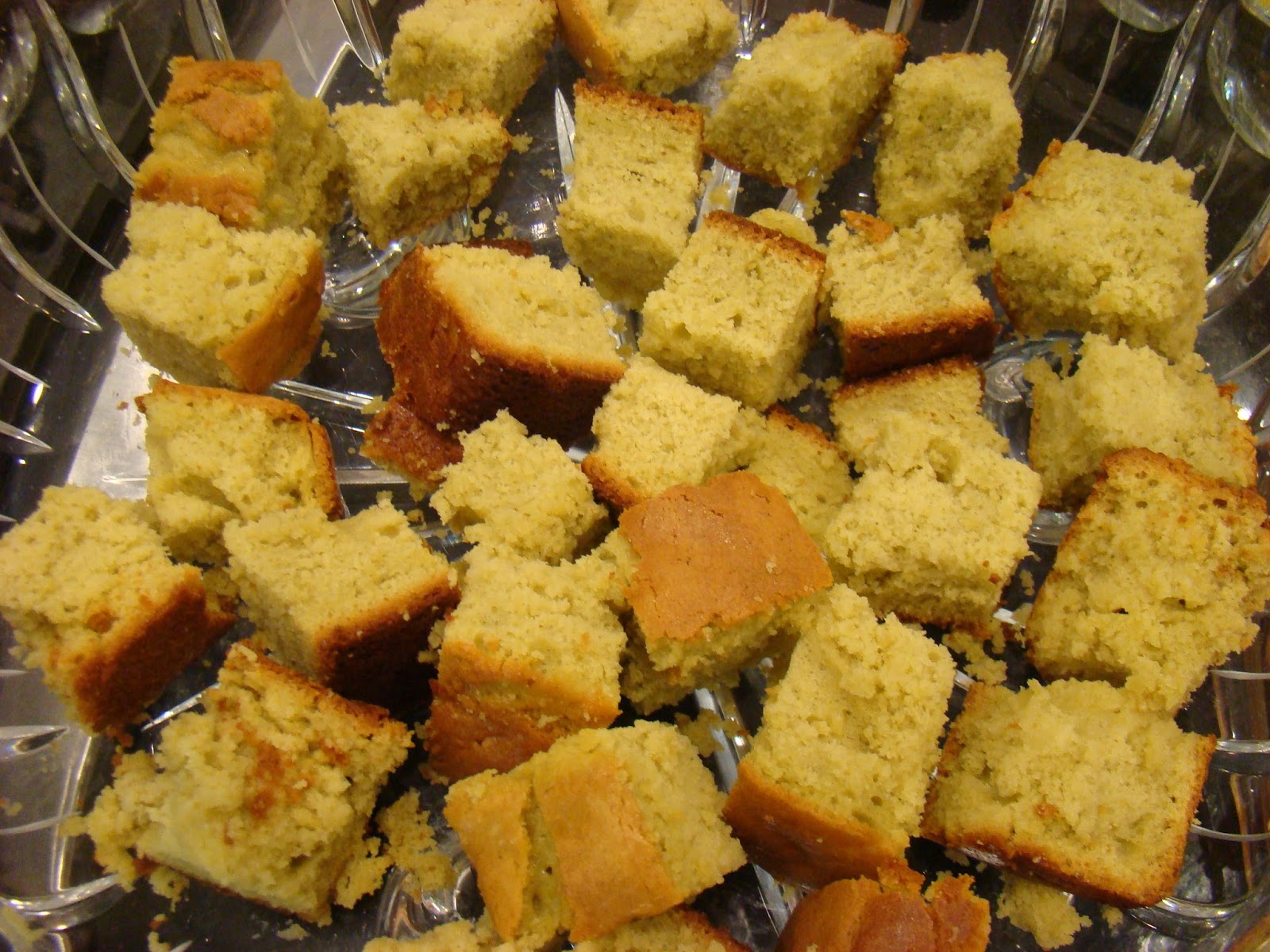 My Favorite Recipes Collection Green Tea Poundcake Trifle with Lychees