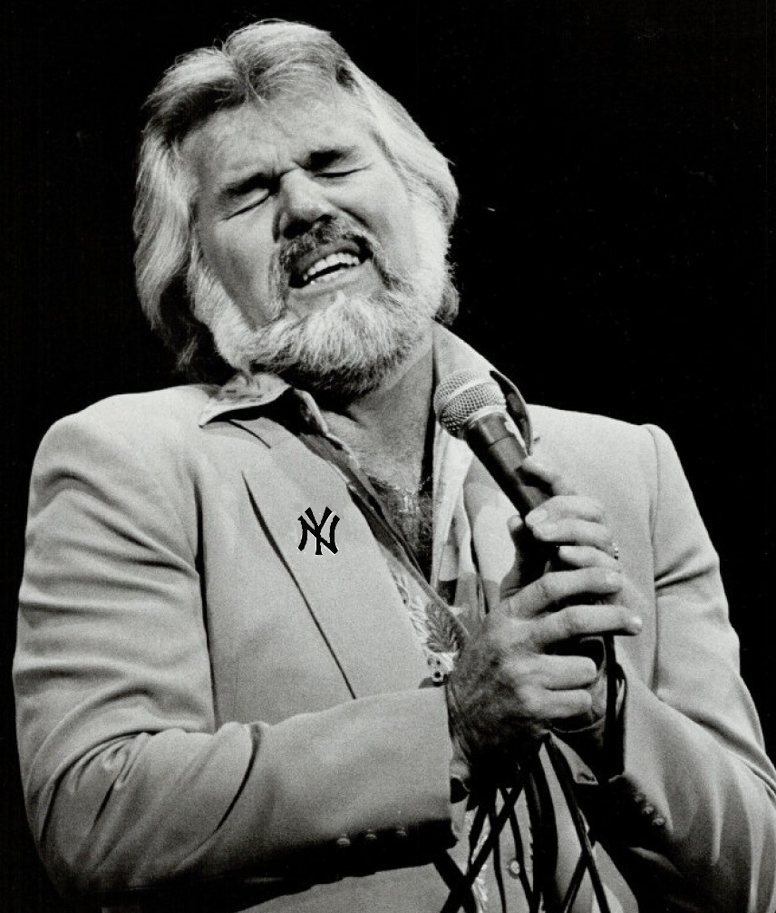 Bleeding Yankee Blue YOU'VE GOTTA KNOW WHEN TO HOLD EM...