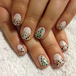 shellac christmas cnd nail charmed dotticure nails polish brush