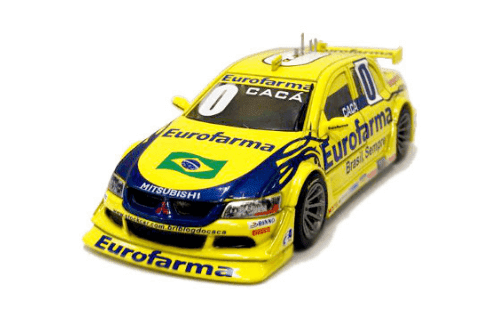 Mitsubishi Lancer Cacá Bueno 2007 1/43 Coleção Stock Car